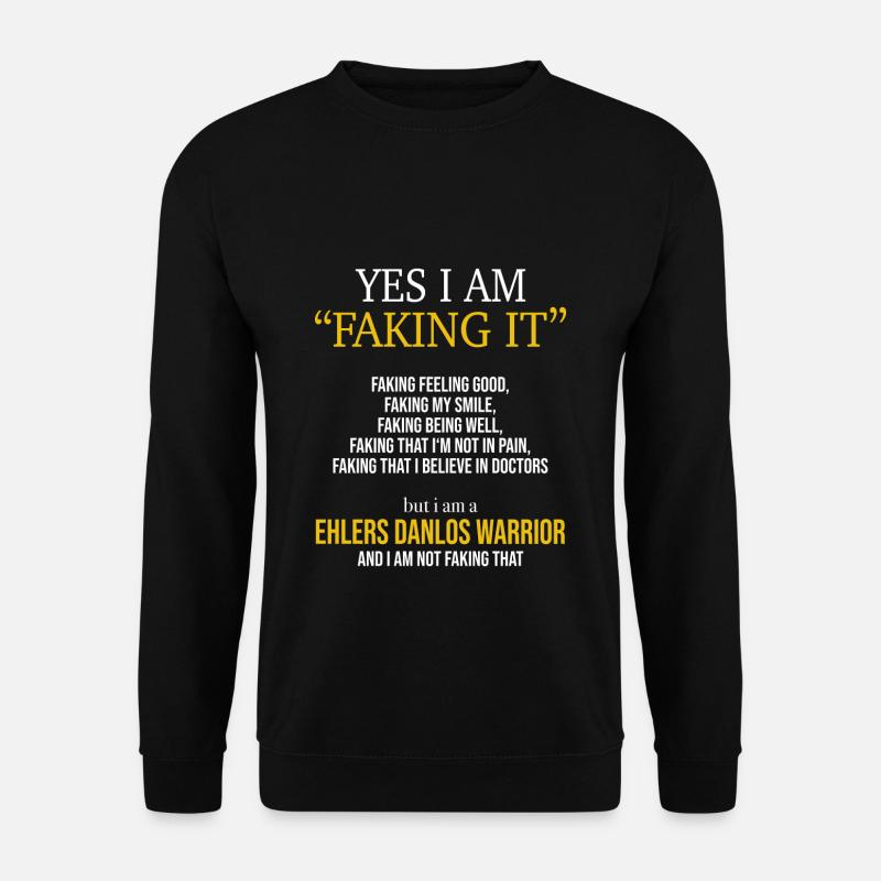 Ehlers Danlos Syndrome - Unisex Sweatshirt - black
