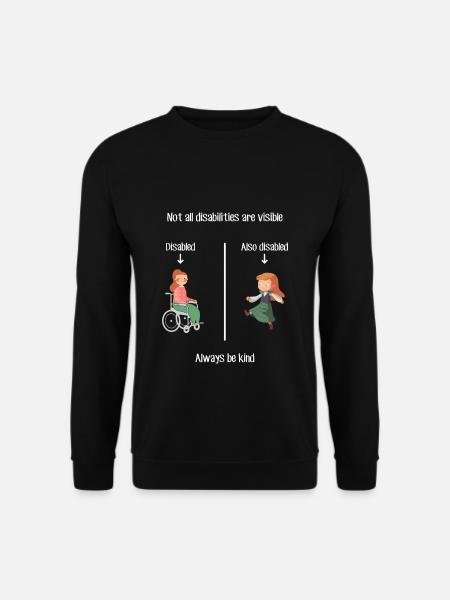 Ehlers Danlos syndrome EDS - Unisex Sweatshirt - black