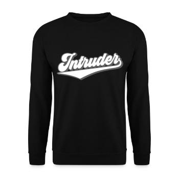 Intrus | Intrus | Couleurs changeantes - Sweat-shirt Unisexe - noir - Devant - Alina (178cm) & Michal (187cm)
