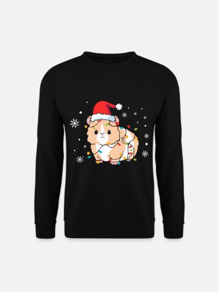 Hamster Christmas - Unisex Sweatshirt - black