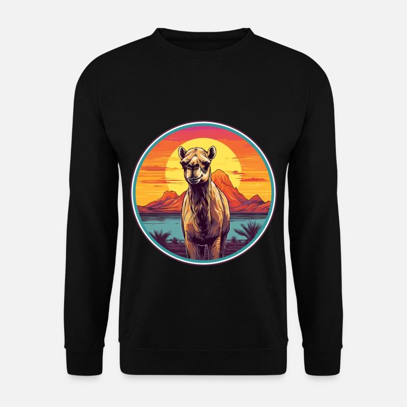 Camel - Unisex Sweatshirt - black