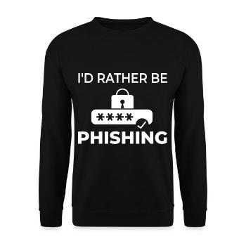 Passwort Hacker Sicherheit Computer Hacking - Unisex Pullover - Schwarz - Vorne - Alina (178cm) & Michal (187cm)