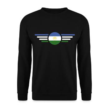 J’aime le bachkortostan design T-shirt et tenue - Sweat-shirt Unisexe - noir - Devant - Alina (178cm) & Michal (187cm)