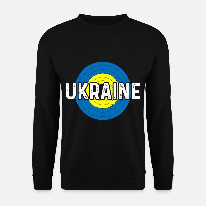 Arc-en-ciel ukrainien - Sweat-shirt Unisexe - noir