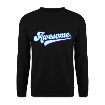 Super | Les couleurs changent - Sweat-shirt Unisexe - noir - Devant - Alina (178cm) & Michal (187cm)