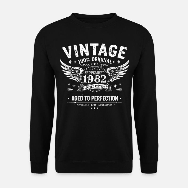 Né en Septembre 1982 - Sweat-shirt Unisexe - noir