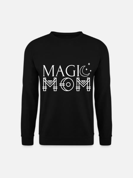 Magic mom - Sweat-shirt Unisexe - noir