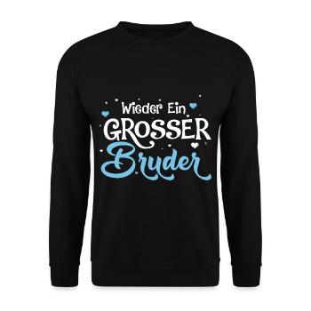 Annonce de Big Brother à nouveau 2024 - Sweat-shirt Unisexe - noir - Devant - Alina (178cm) & Michal (187cm)