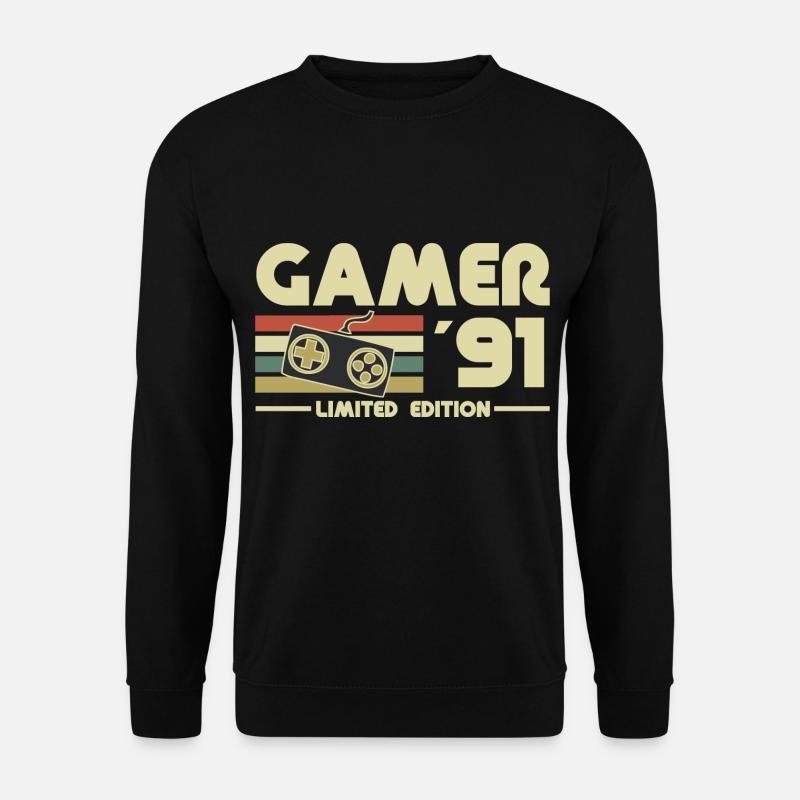 Gamer 91 - Unisex Sweatshirt - black