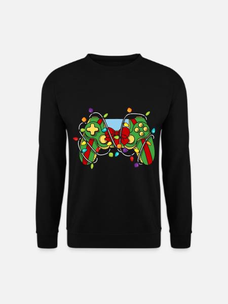 Christmas Gaming Controller - Unisex Sweatshirt - black