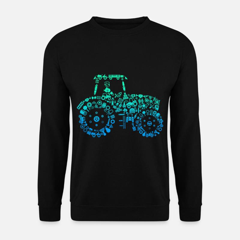 Tractor Tractor - Unisex Sweatshirt - black