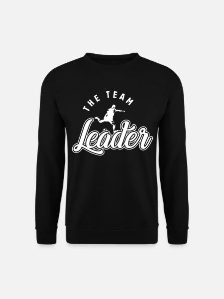 Fussball Teamleader Soccer - Unisex Pullover - Schwarz