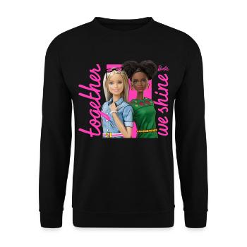 Barbie Together We Shine - Sweat-shirt Unisexe - noir - Devant - Alina (178cm) & Michal (187cm)