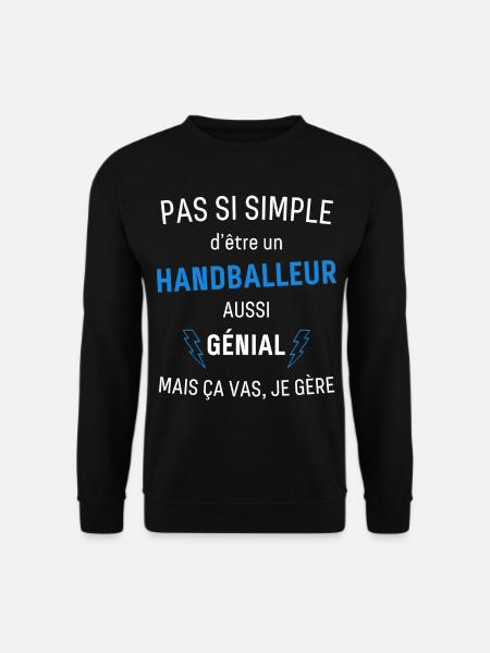 Awesome Handball T-Shirt - Unisex Sweatshirt - black