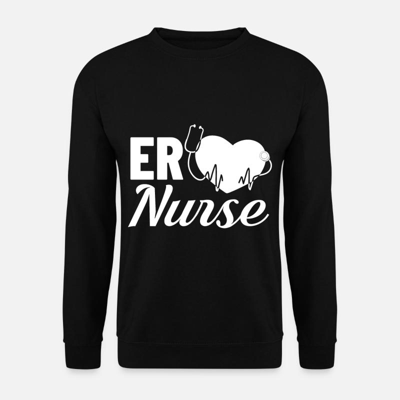 Infirmière d’urgence Premiers soins - Sweat-shirt Unisexe - noir