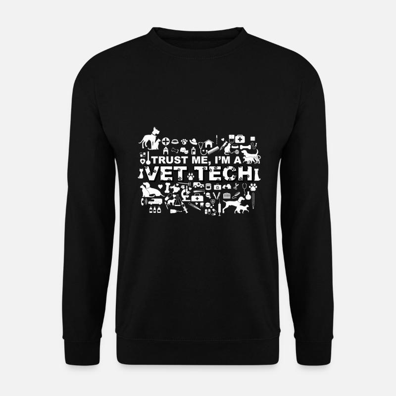 Veterinärtechniker, Tierarzt, Tier Liebe - Unisex Pullover - Schwarz