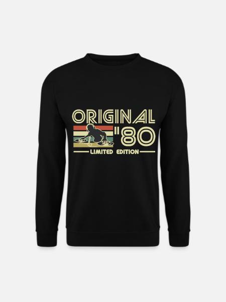 1980 - Unisex Sweatshirt - black