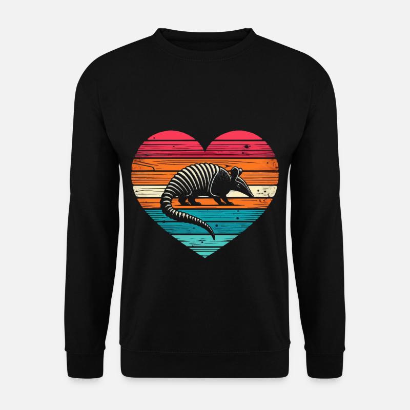 Armadillo Gürteltier - Unisex Pullover - Schwarz