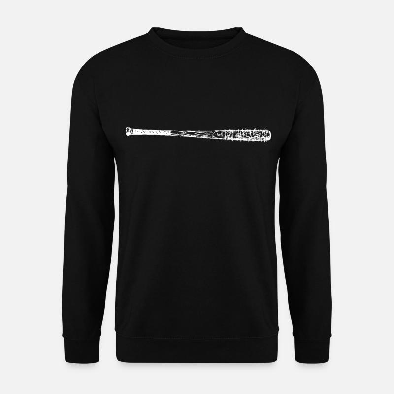 Batte de baseball "Lucille" - Sweat-shirt Unisexe - noir