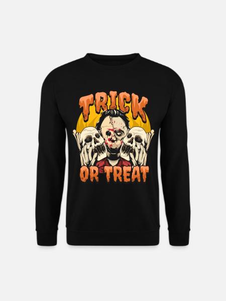 Halloween Pumpkin Horror - Unisex Sweatshirt - black