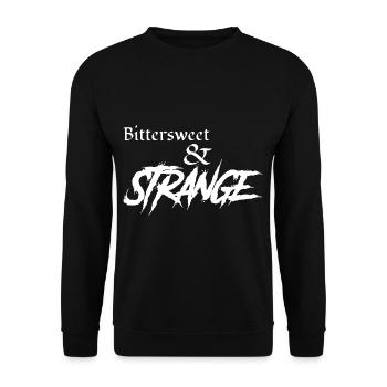 Goth Lolita doux-amer et étrange - Sweat-shirt Unisexe - noir - Devant - Alina (178cm) & Michal (187cm)