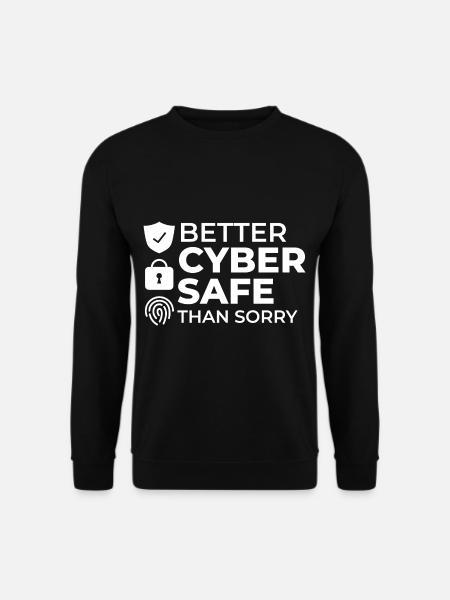 Cyber Security Information Computer Sicherheit - Unisex Pullover - Schwarz