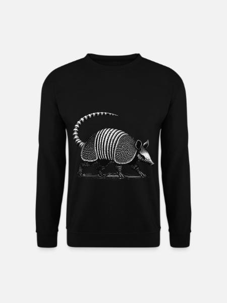 Armadillo Gürteltier - Unisex Pullover - Schwarz