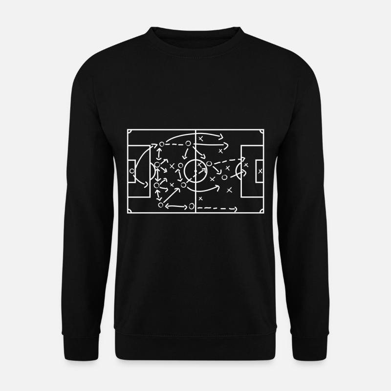 Fußball Strategie - Unisex Pullover - Schwarz