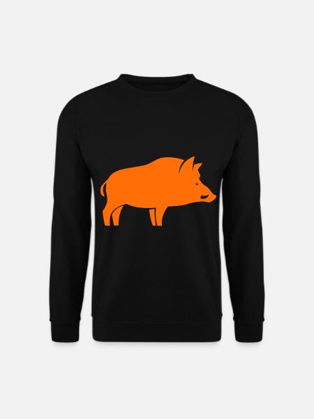 Wild boar hunter - Unisex Sweatshirt - black