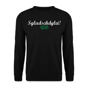 Sgladschdglei - Unisex Pullover - Schwarz - Vorne - Alina (178cm) & Michal (187cm)