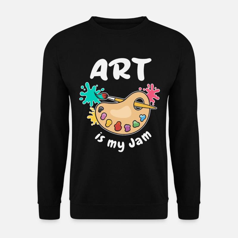 L’art, c’est mon truc - Sweat-shirt Unisexe - noir