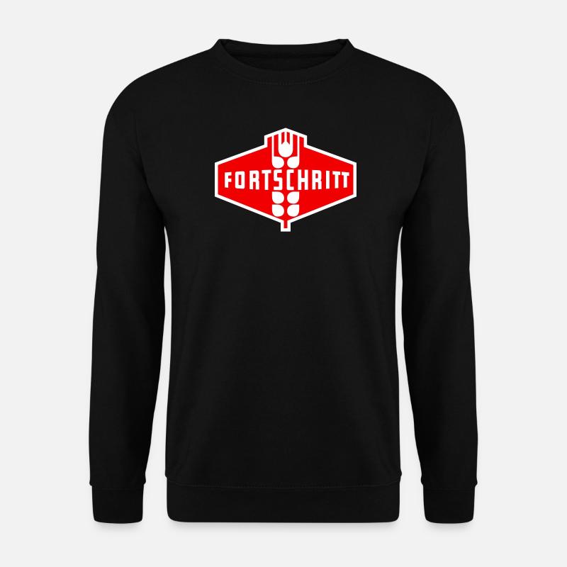 Fortschritt DDR (zweifarbig) - Unisex Pullover - Schwarz