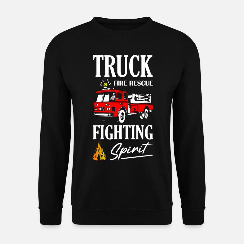 Fire Rescue Fighting Spirit - Unisex Sweatshirt - black