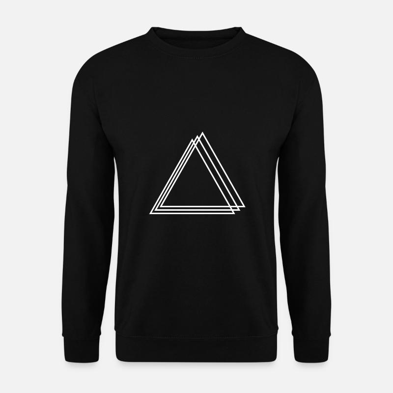 Triangle Design Art Art - Sweat-shirt Unisexe - noir