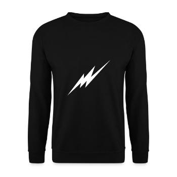 Blitz - Unisex Pullover - Schwarz - Vorne - Alina (178cm) & Michal (187cm)