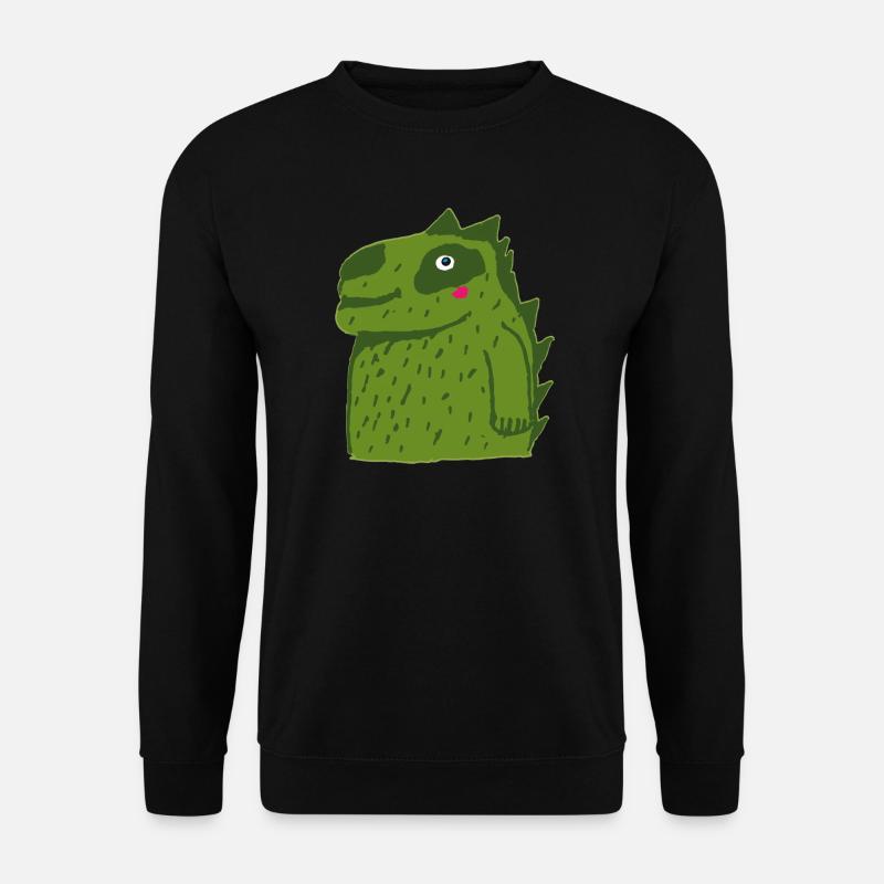 petit crocodile mignon - Sweat-shirt Unisexe - noir
