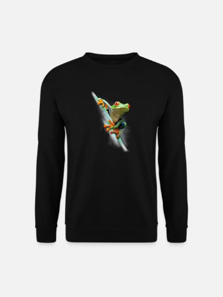 Frosch - Unisex Pullover - Schwarz