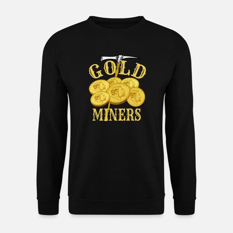 Goldgräber - Unisex Pullover - Schwarz