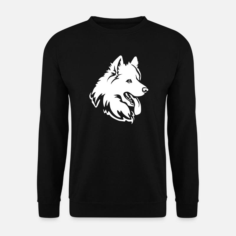 Samoyed Head "Black Edition" - Unisex Sweatshirt - black
