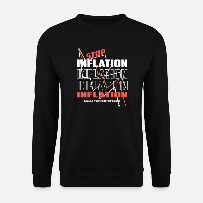 Stop Inflation - Unisex Sweatshirt - black