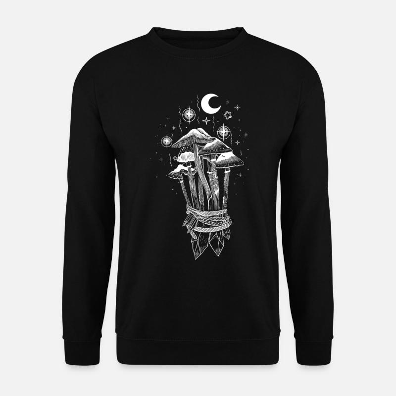 Mushrooms Magic Magic Mushrooms - Unisex Sweatshirt - black
