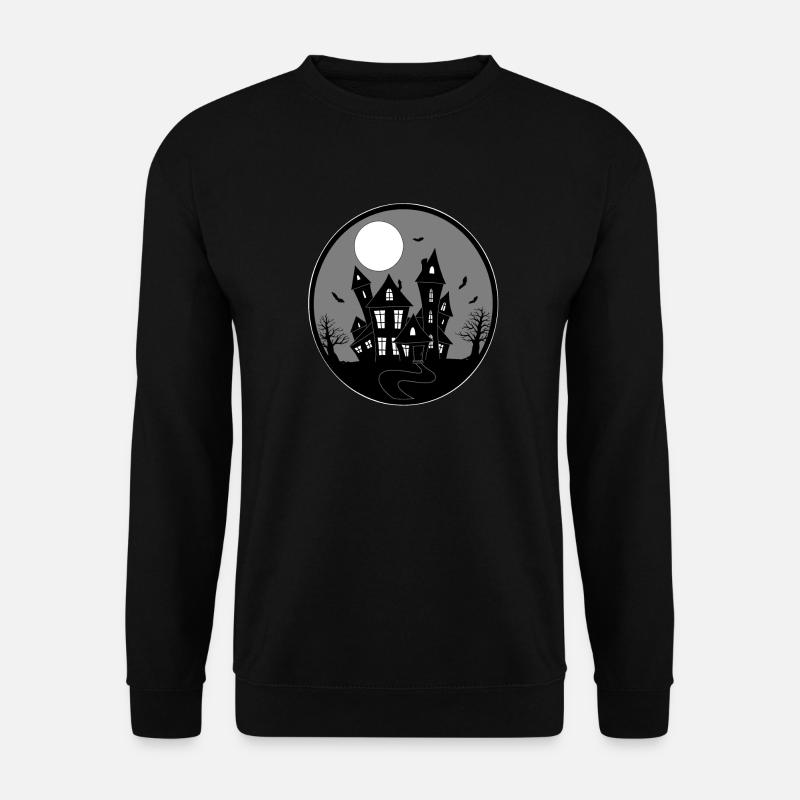 Spukhaus - Unisex Pullover - Schwarz