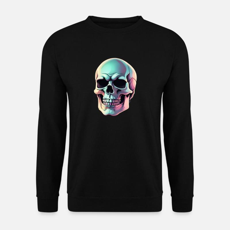 Printflow Skull - Unisex Sweatshirt - black
