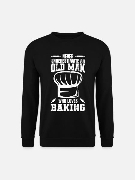 Baker Grandfather - Unisex Sweatshirt - black
