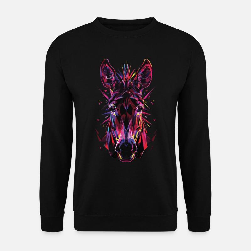 Esel - Unisex Pullover - Schwarz