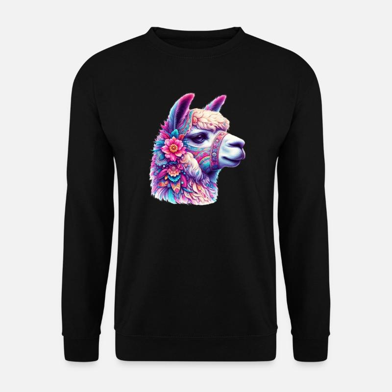Alpaka - Unisex Pullover - Schwarz