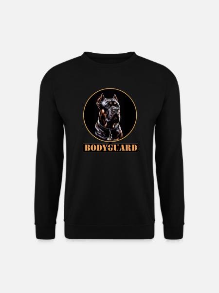 Bodyguard Cane Corso Portrait - Unisex Sweatshirt - black