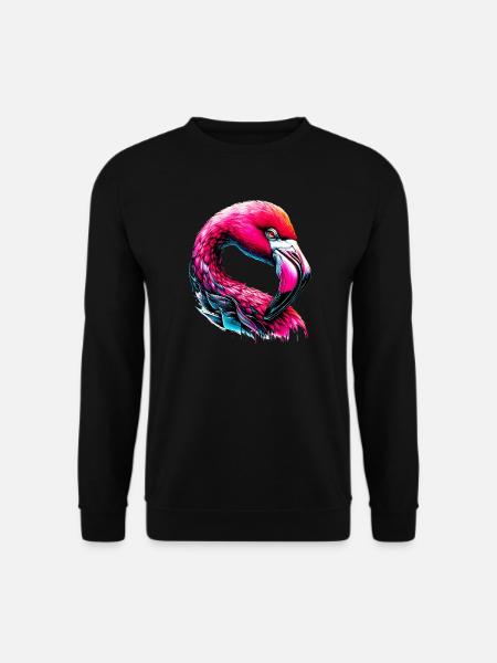 Flamant - Sweat-shirt Unisexe - noir