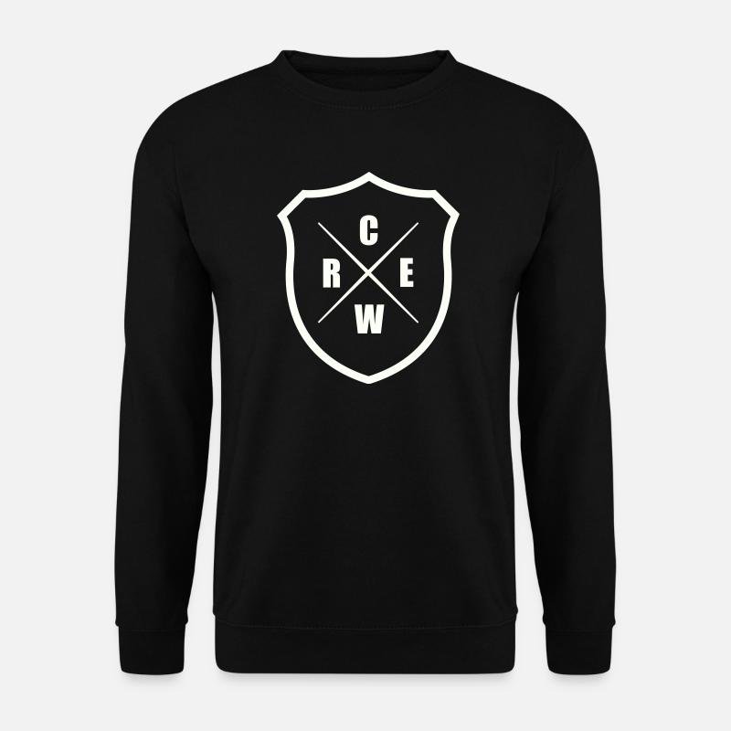 crew_wappen- - Unisex Pullover - Schwarz
