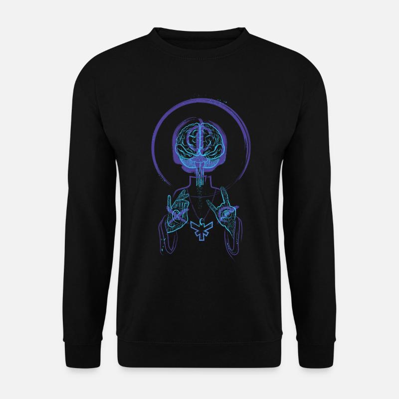 Voodoo-Priester - Unisex Pullover - Schwarz
